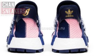 adidas NMD Hu Pharrell x Billionaire Boys Club Navy Pink - Image 6