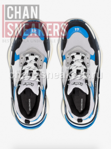 Balenciaga Triple S Blue And Black - Image 7