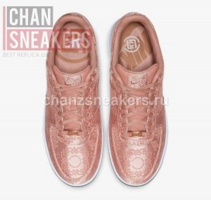 Nike Air Force 1 Low Clot Rose Gold Silk - Image 7