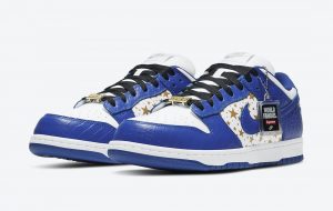 Supreme X Nike SB Dunk Low Hyper Blue - Image 2