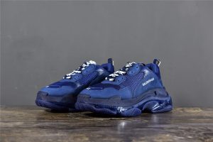 Balenciaga Triple S Clear Sole Navy - Image 3