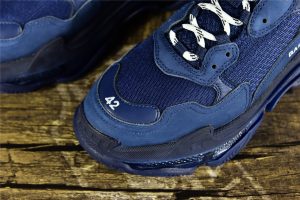 Balenciaga Triple S Clear Sole Navy - Image 11