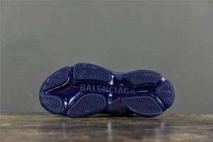 Balenciaga Triple S Clear Sole Navy - Image 4